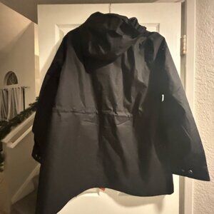Hunter Jacket XXL (2X) Black Water Resistant Cotton Smock Women NEW